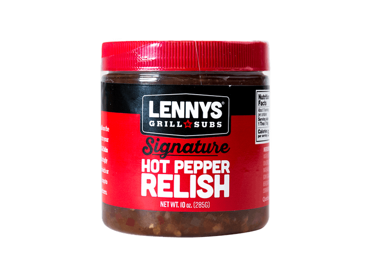 Lennys Signature Hot Pepper Relish