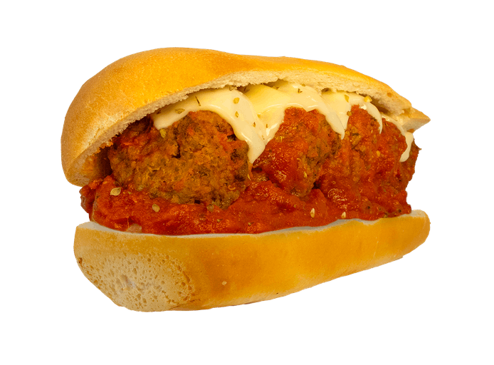 #13 Meatball Classic sub by Lennys Grill & Subs.