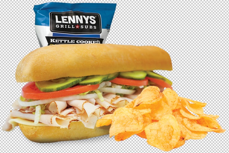 7.5" Mile High Turkey with Chips Main Image