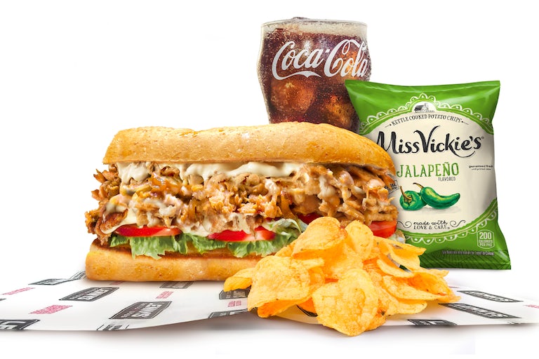 Medium (7.5") Chicken Philly Combo Main Image
